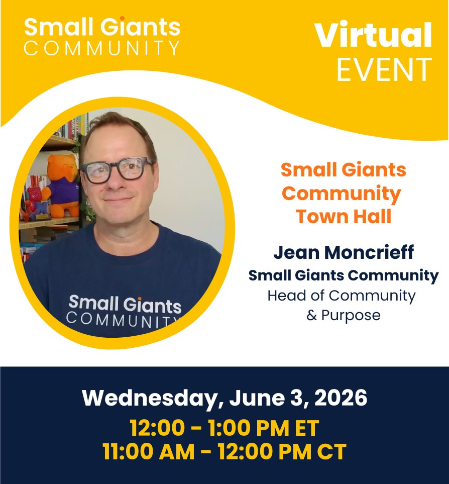 Town Hall Virtual Event Graphic