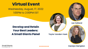 Virtual Event Leadership Academy panel banner